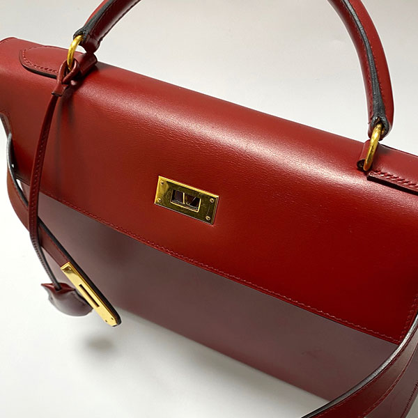 エルメス ケリー 傷 修理 色褪せ 染め直し クリーニング