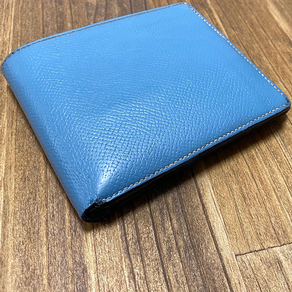 エルメス 財布 クリーニング　リペア　ビフォーアフター