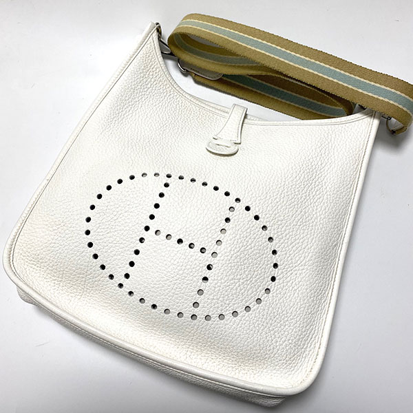 エルメス エブリン 色褪せ 変色 染め直し クリーニング 修理