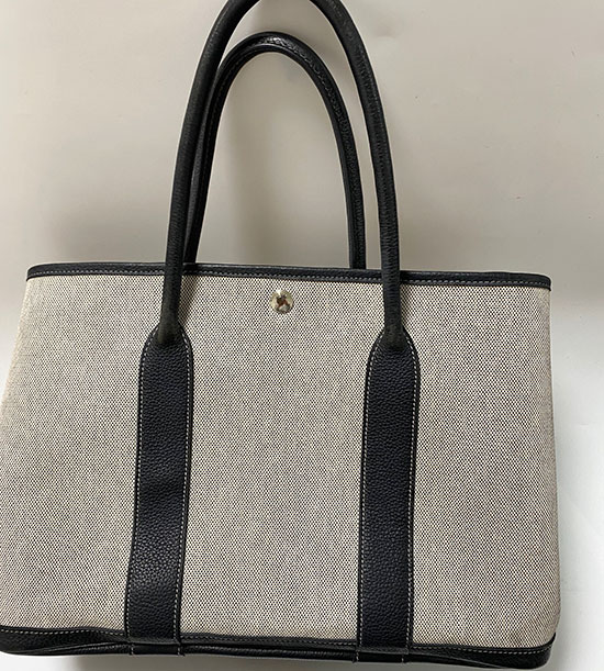 エルメス ガーデンパーティ クリーニング 黄ばみ落とし ビフォーアフター