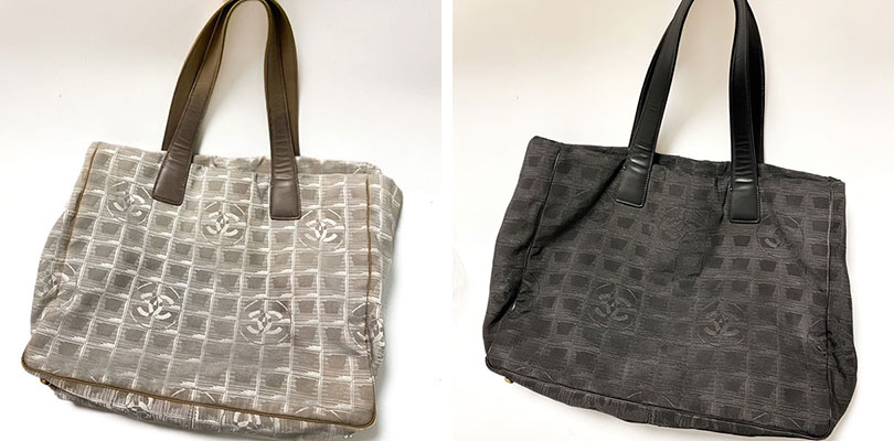 シャネル トラベルライン 修理　クリーニング事例集