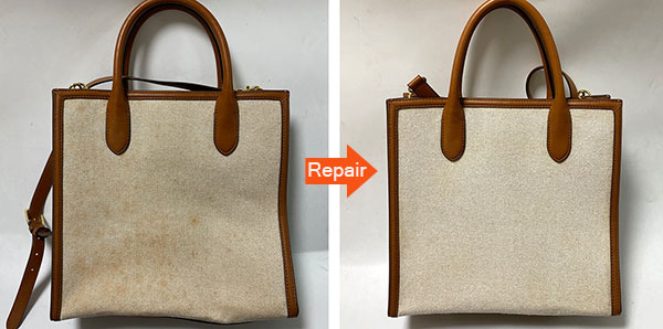 ラルフローレン バッグ クリーニング後 アフター