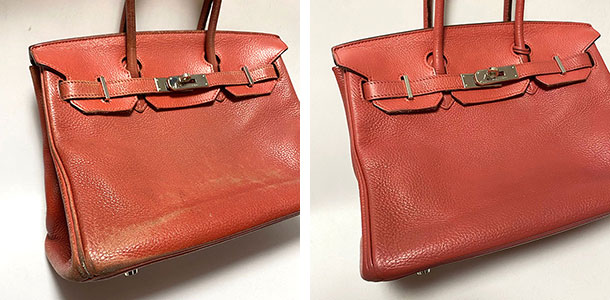 エルメス バーキン 修理 ビフォーアフター