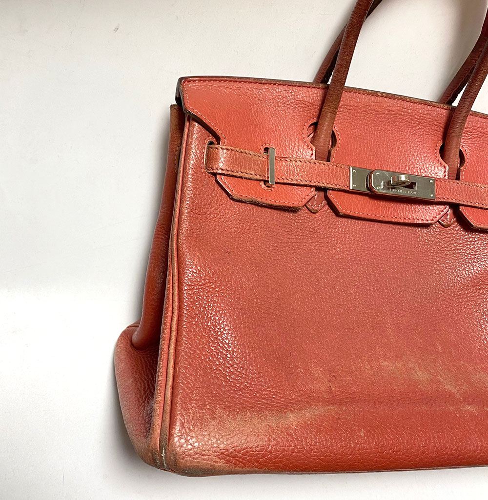 エルメス バーキン 修理 ビフォー