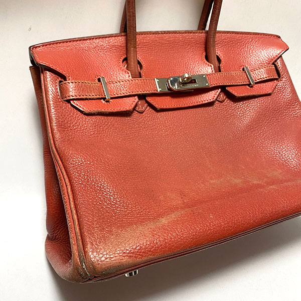 エルメス バーキン 修理 ビフォー